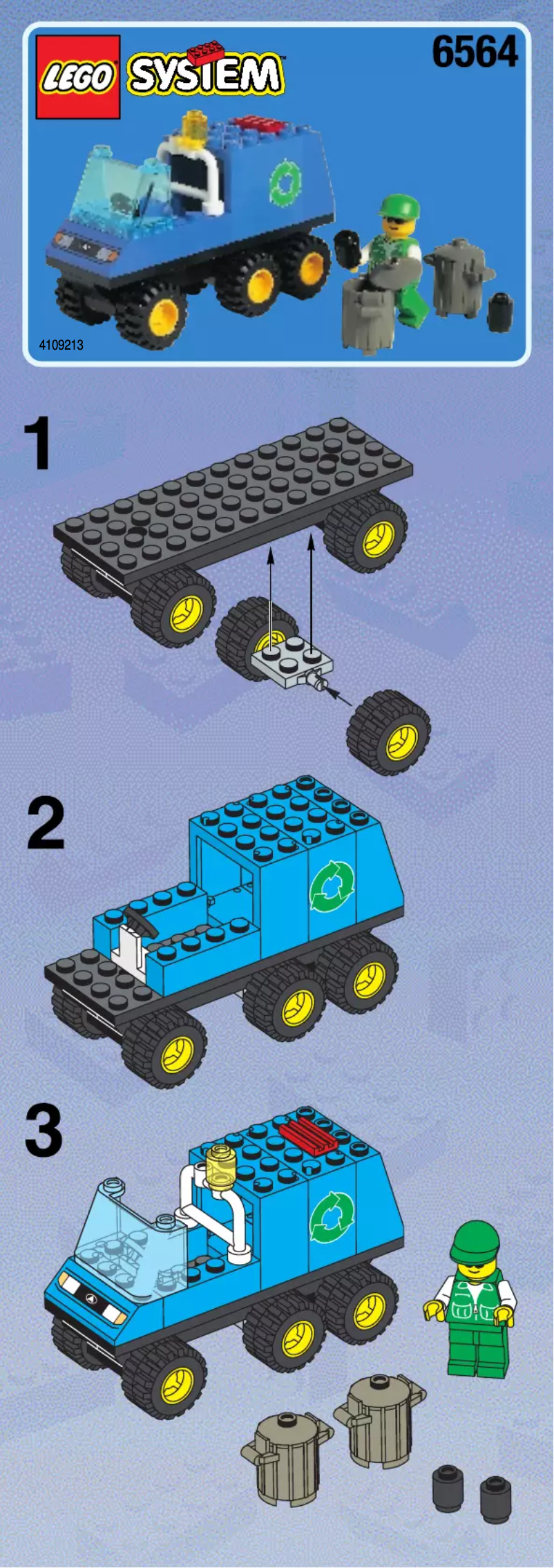 Page 1 of the manual User Manual Lego City 6564