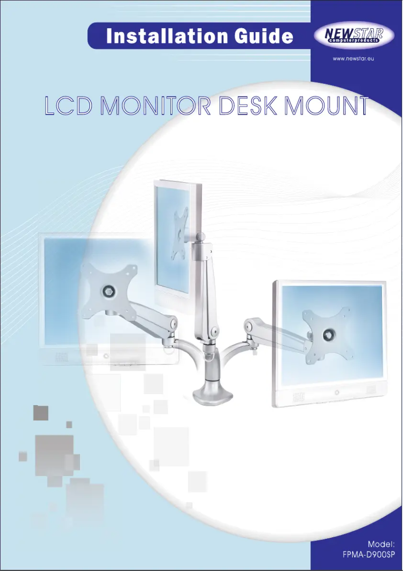 Page 1 of the manual User Manual Newstar FPMA-D900SP