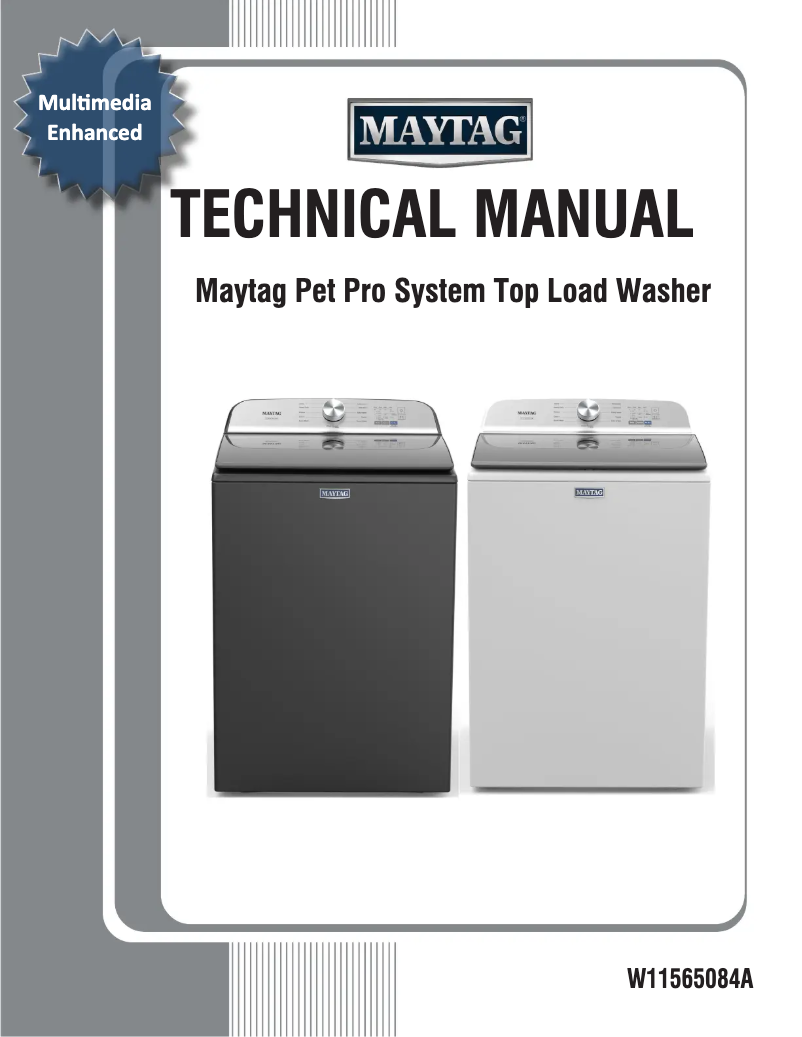 First page image of the manual for MVW6500MBK