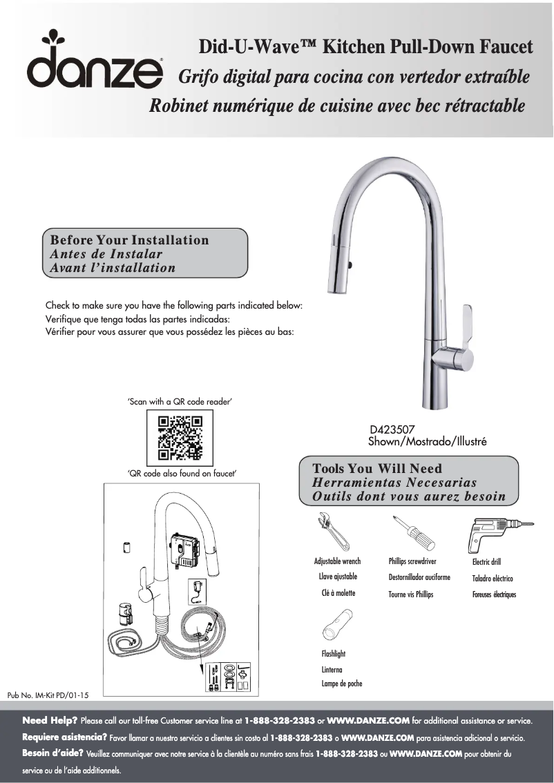 Image de la première page du manuel de l'appareil D423507