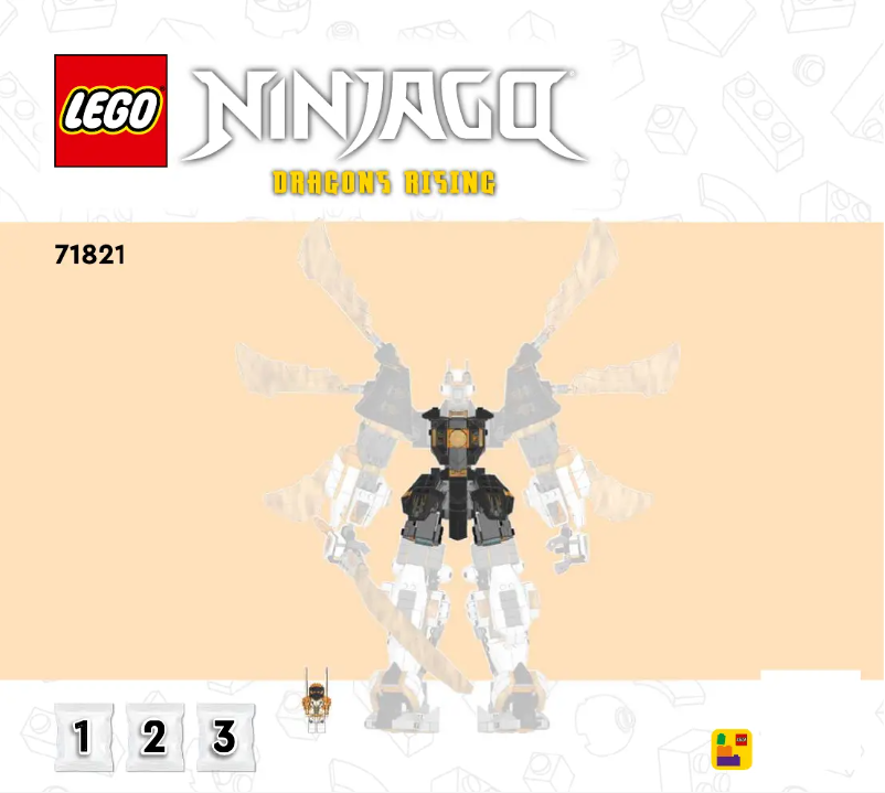 Page 1 of the manual User Manual Lego Ninjago 71821