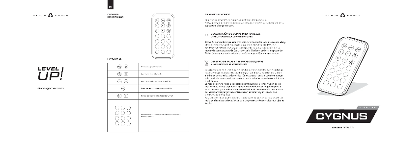 Page 1 of the manual User Manual Alpha Gamer Cygnus