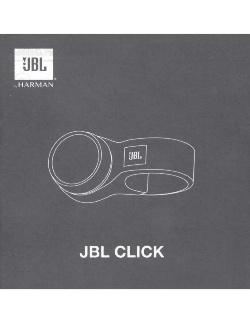 First page image of the manual for Click