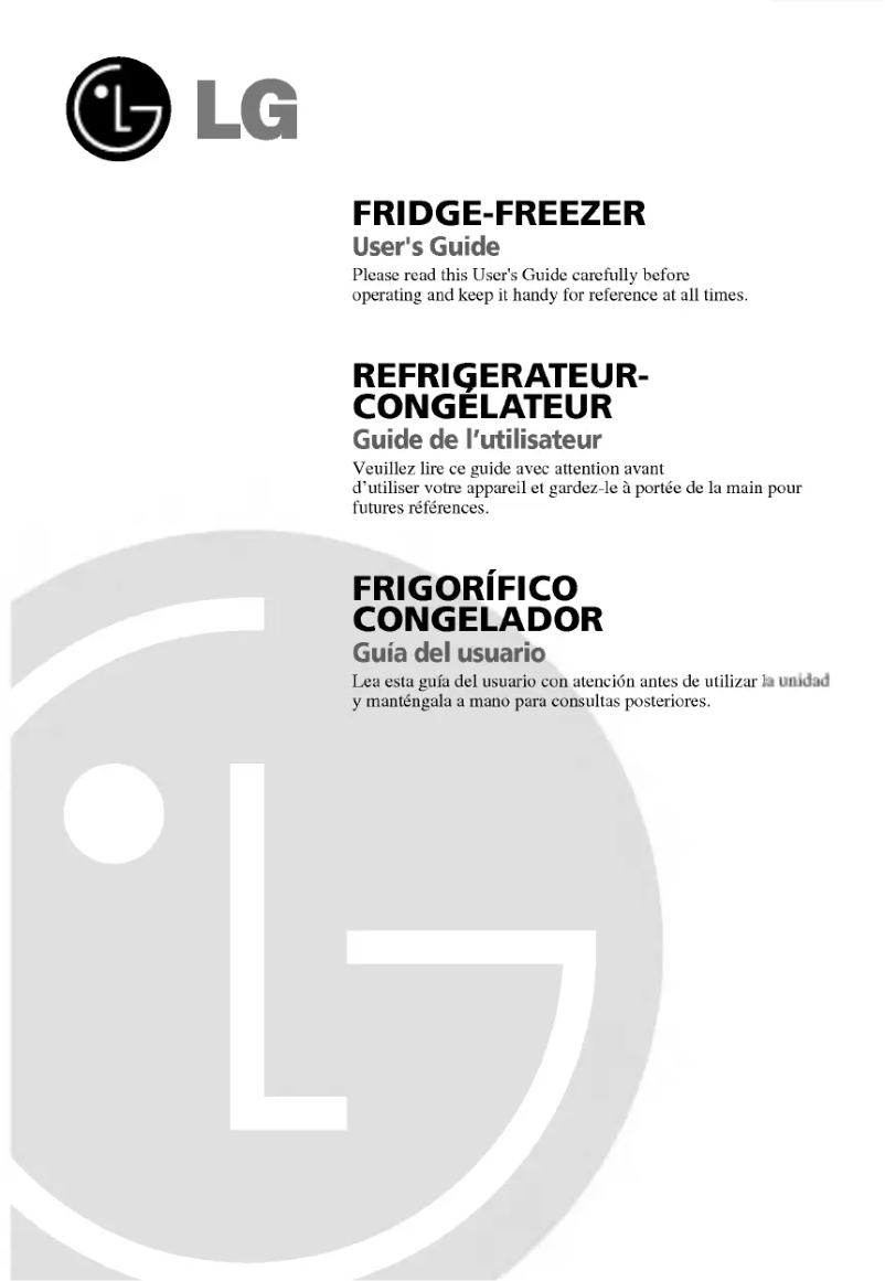 First page image of the manual for GR-439BQA