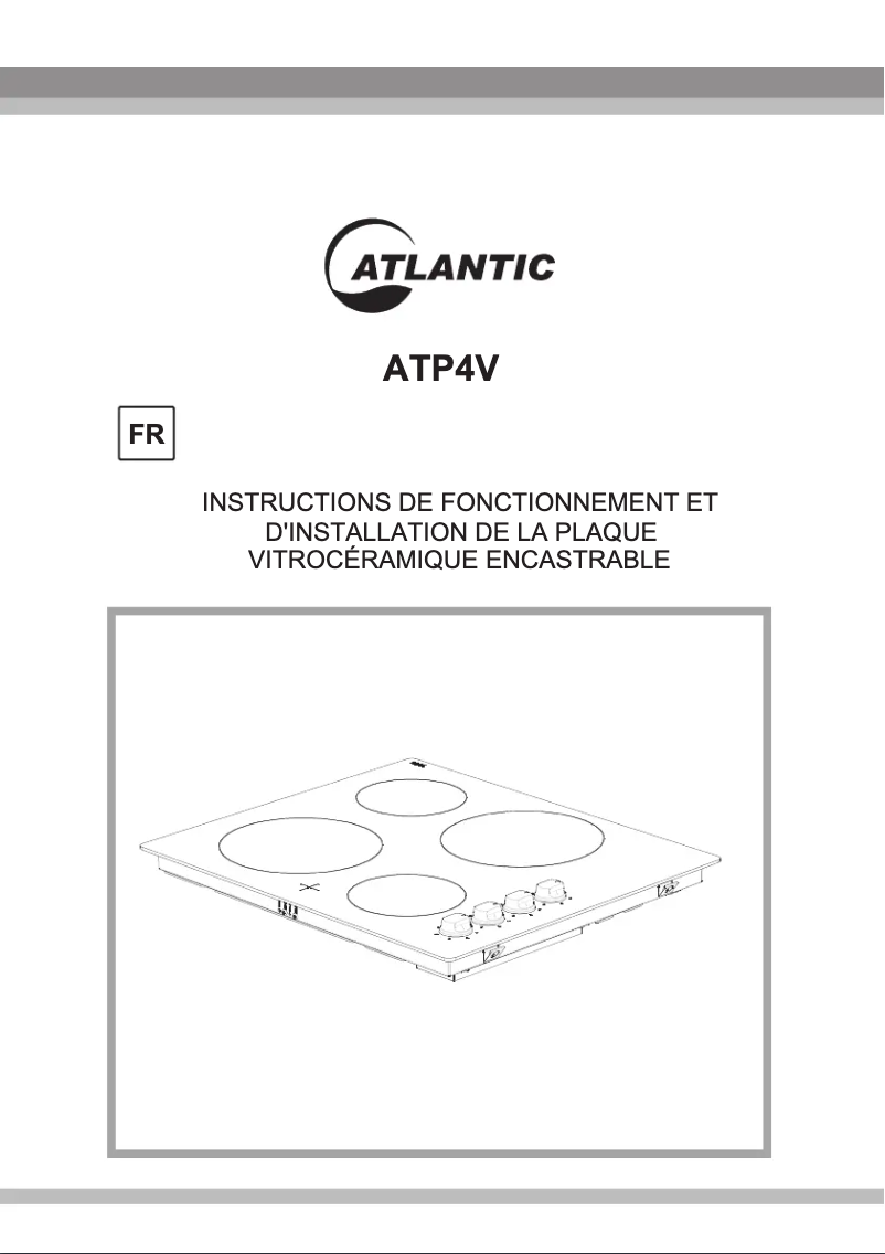 First page image of the manual for ATP4V
