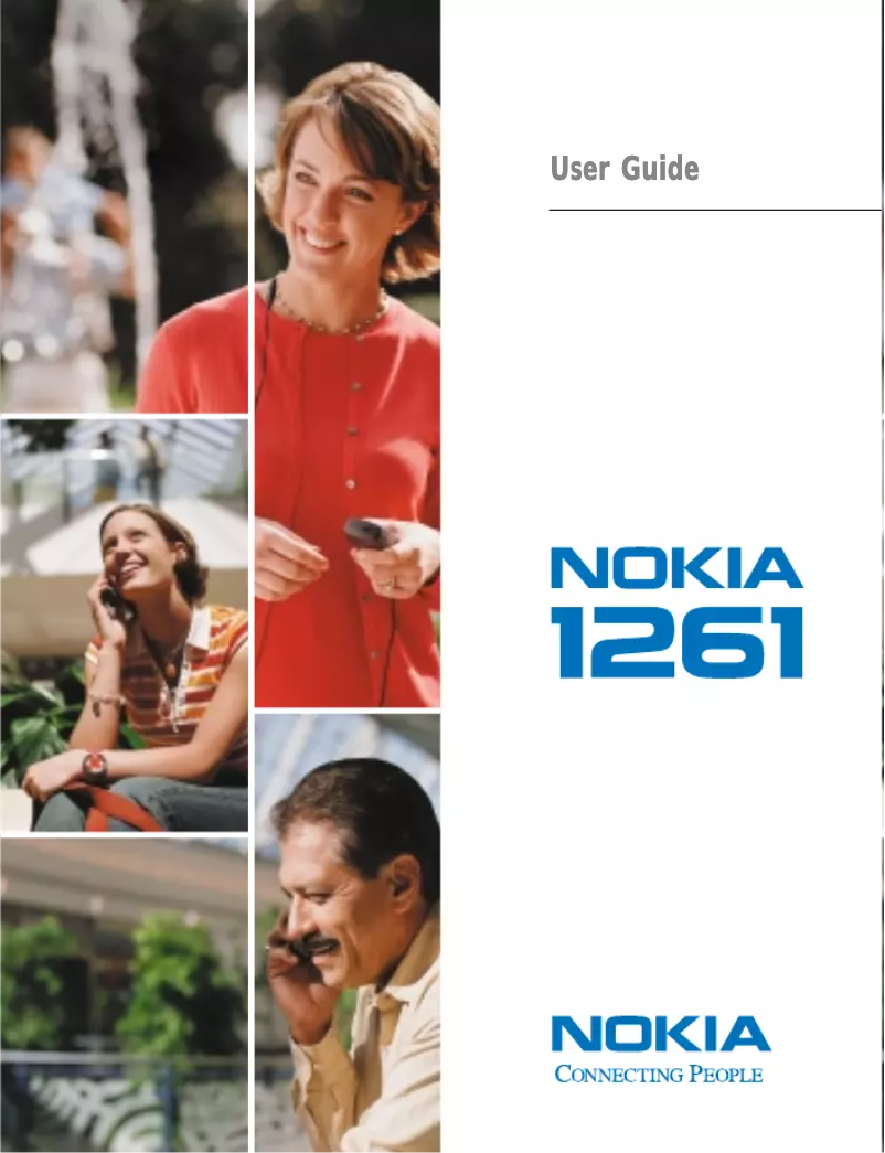 First page image of the manual for 1261