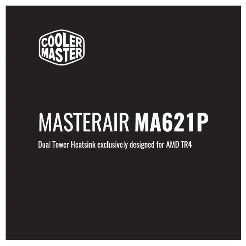 First page image of the manual for MasterAir MA621P