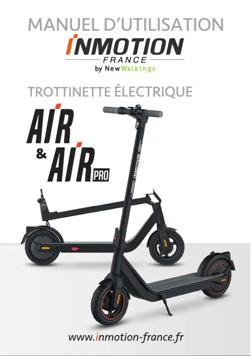 First page image of the manual for Air