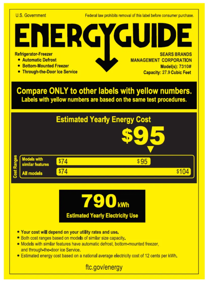 First page image of the manual for 73109