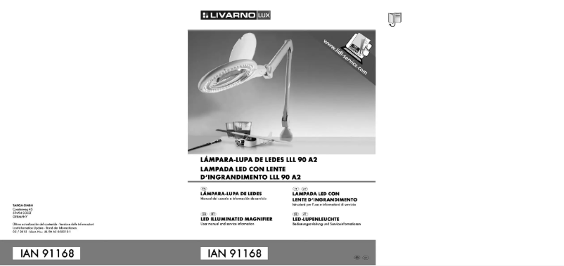 First page image of the manual for IAN 114475