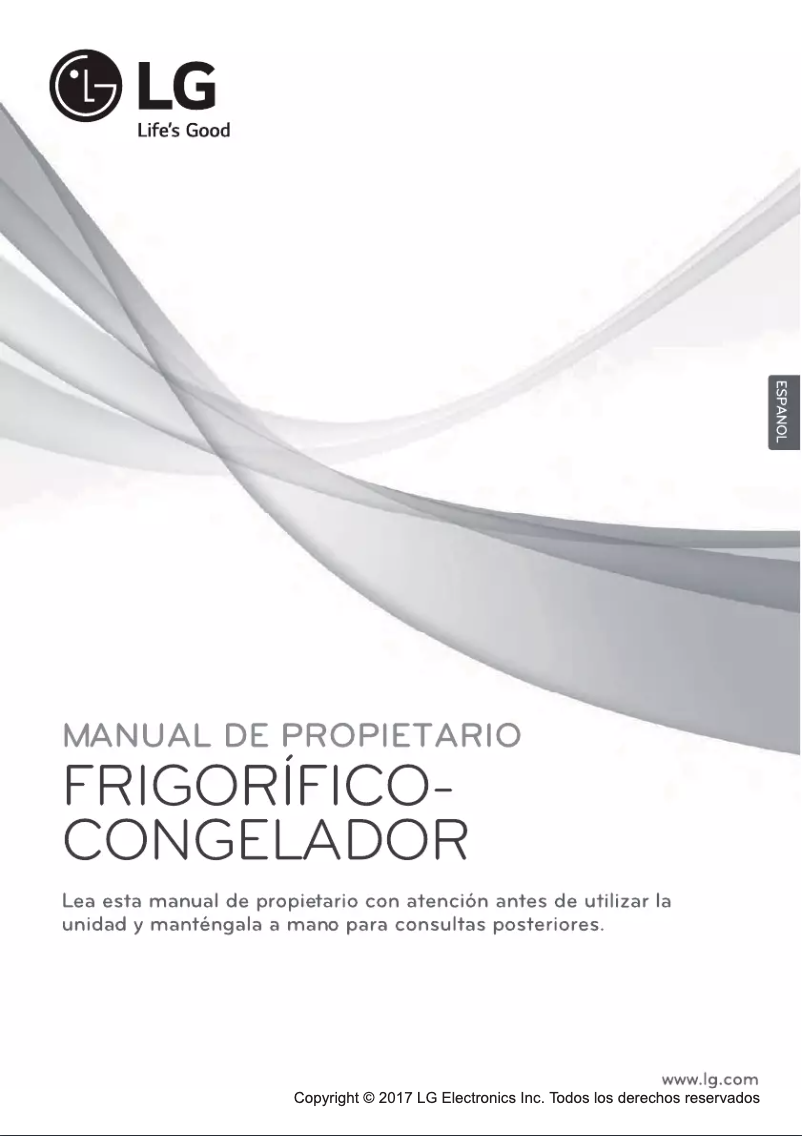 Page 1 of the manual User Manual LG LB36WVP