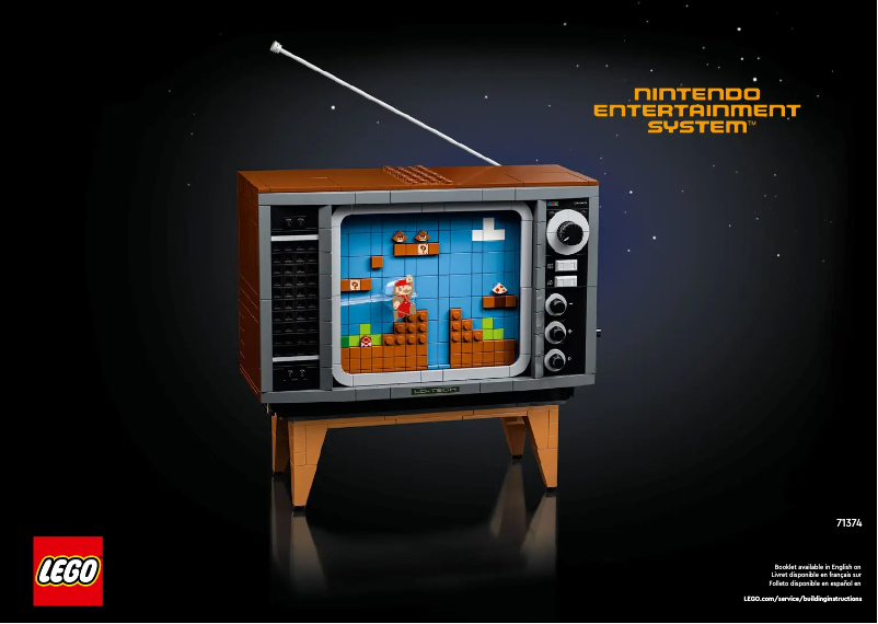 Page 1 of the manual User Manual Lego Super Mario 71374