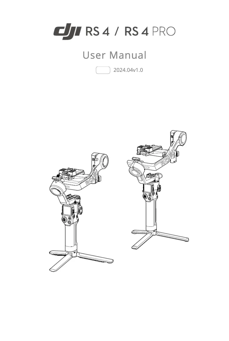 First page image of the manual for RS 4 Pro