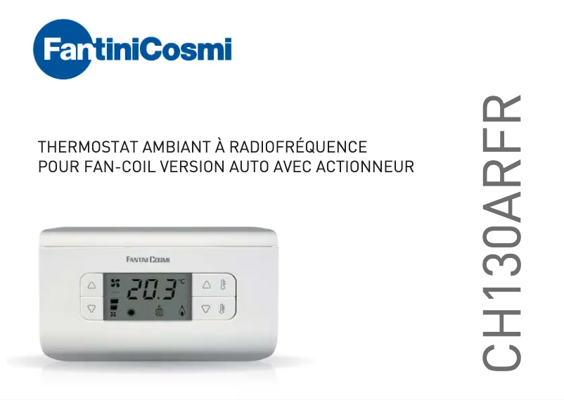 First page image of the manual for CH130ARFR