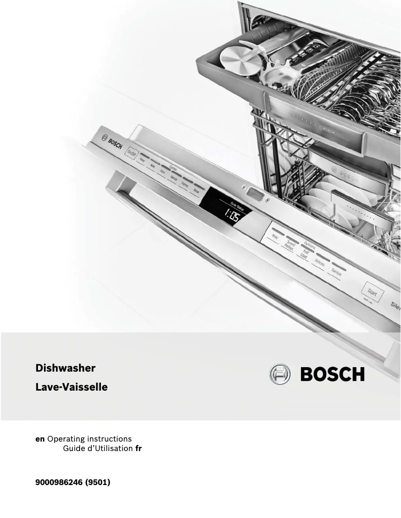 Page 1 of the manual User Manual Bosch SGE53U52UC