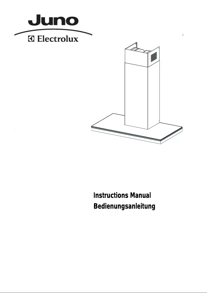 Page 1 of the manual User Manual Juno Electrolux JDK8570E