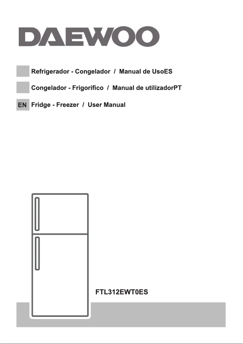 First page image of the manual for FTL312EWT0ES
