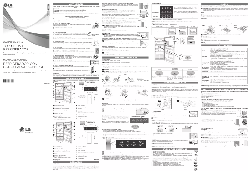 First page image of the manual for GM-B561UVAA