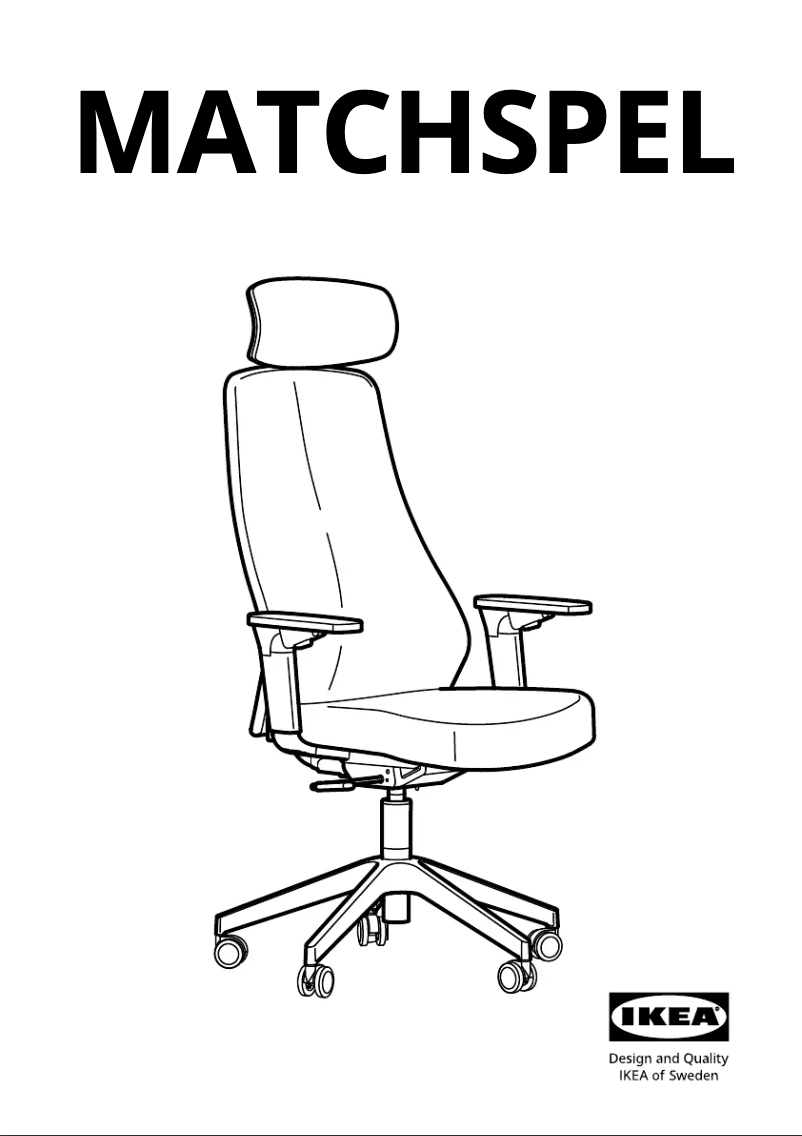 First page image of the manual for MATCHSPEL 705.715.29