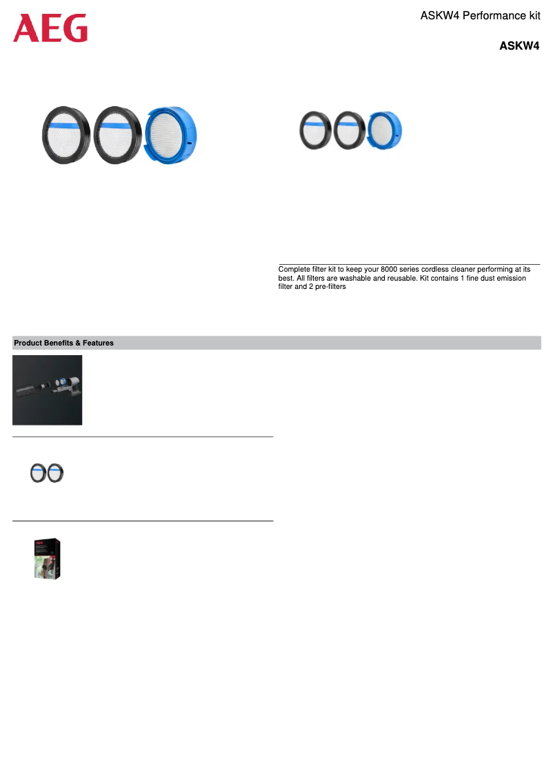 First page image of the manual for ASKW4