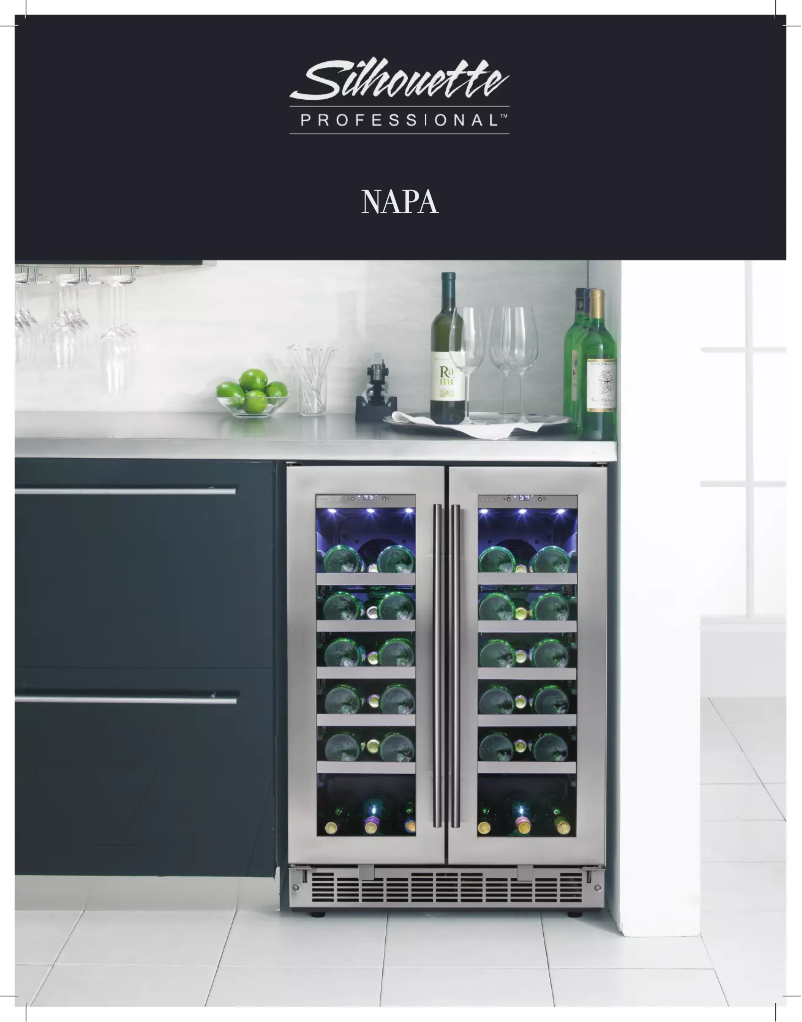 First page image of the manual for Silhouette DWC047D1BSSPR