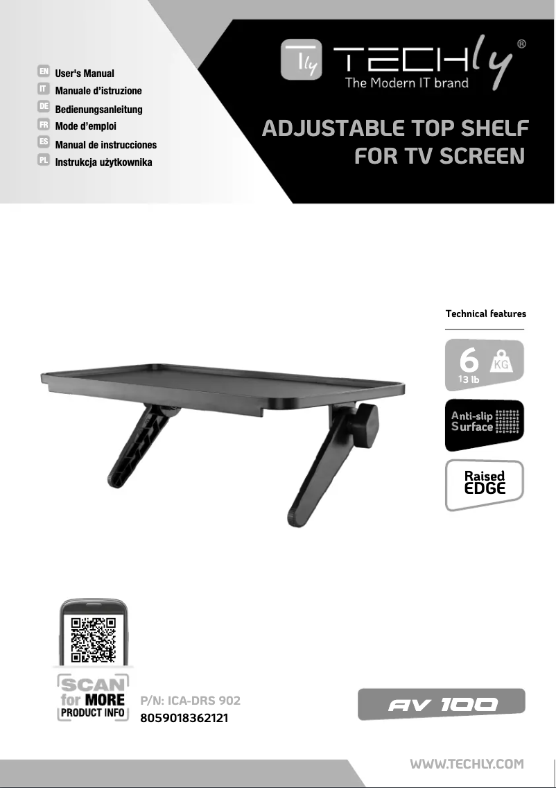 First page image of the manual for ICA-DRS 902