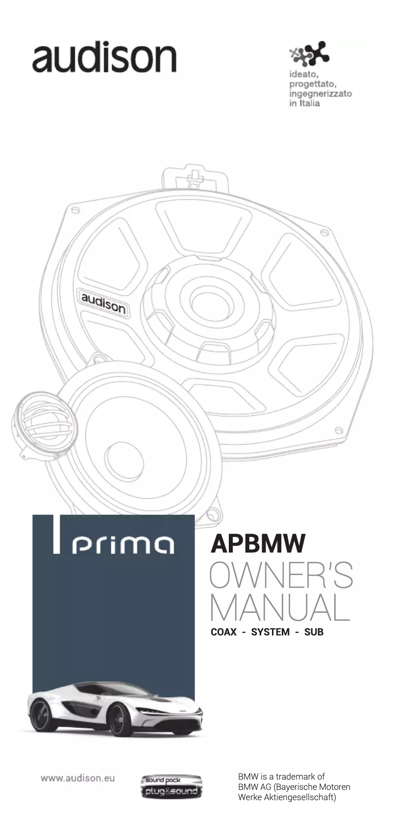 First page image of the manual for Prima APBMW S8-4
