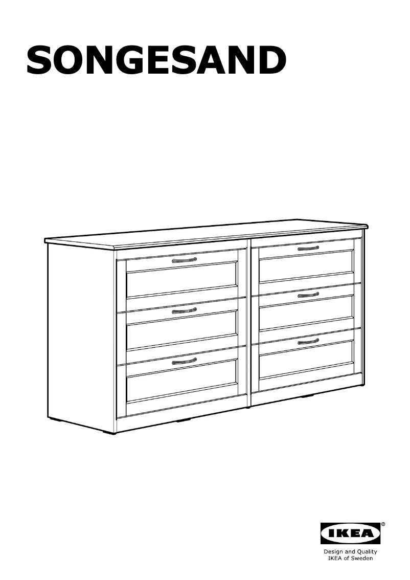 First page image of the manual for SONGESAND 603.667.94