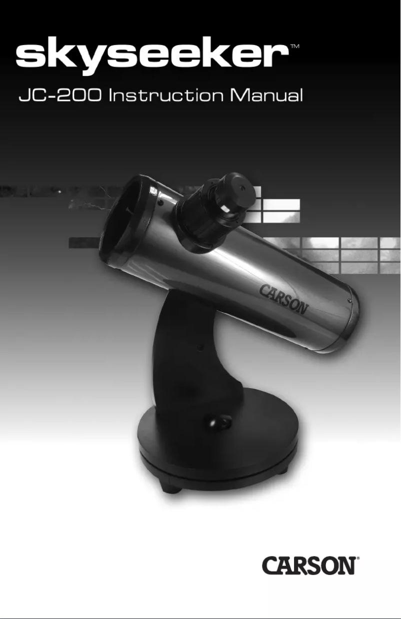 First page image of the manual for SkySeeker JC-200