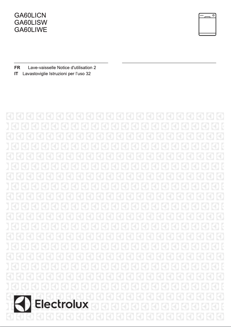 First page image of the manual for GA 60 LIWE