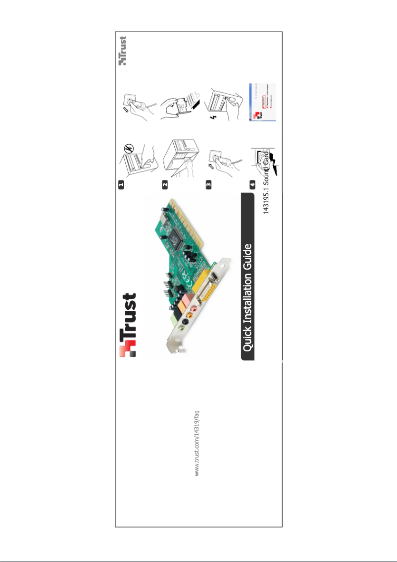 Page 1 of the manual User Manual Trust SC-5100
