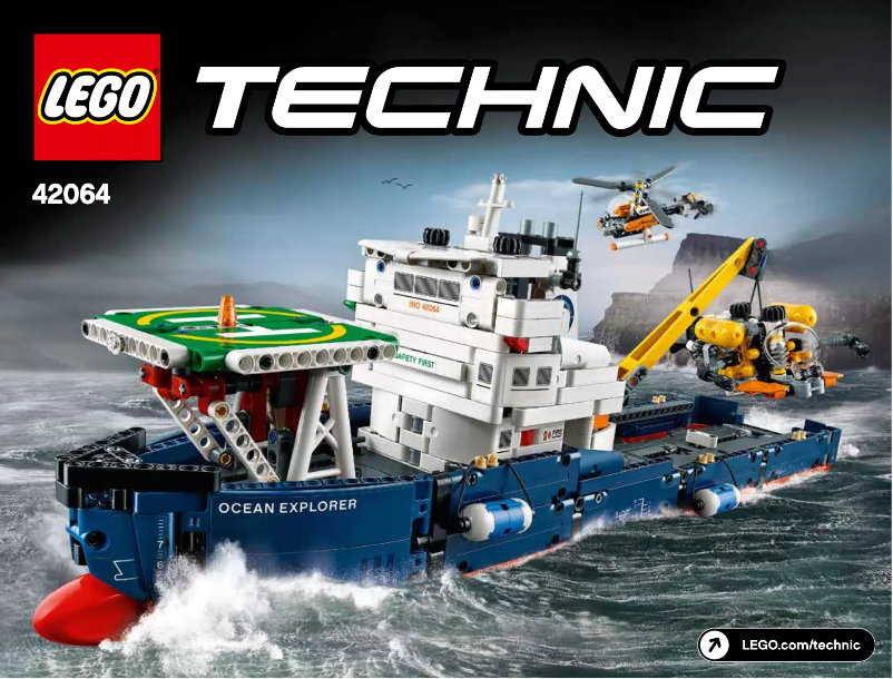 Page 1 of the manual User Manual Lego Technic Ocean Explorer