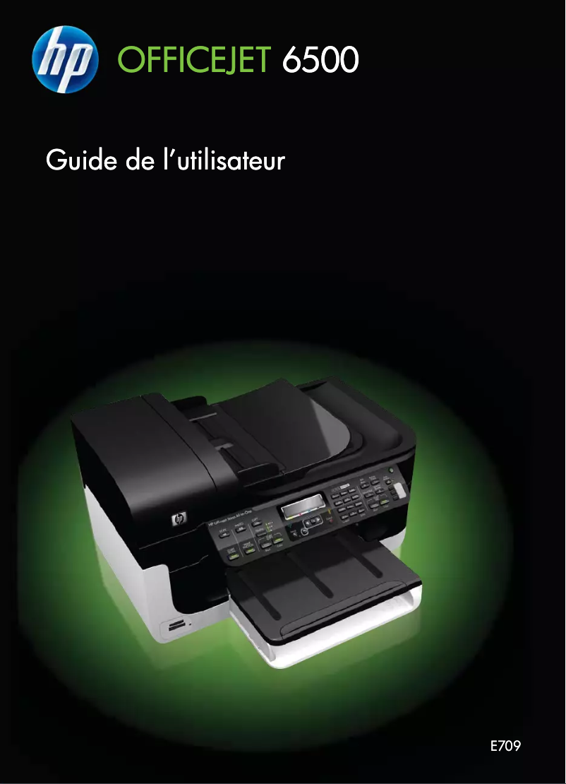 Page 1 of the manual User Manual HP Officejet 6500