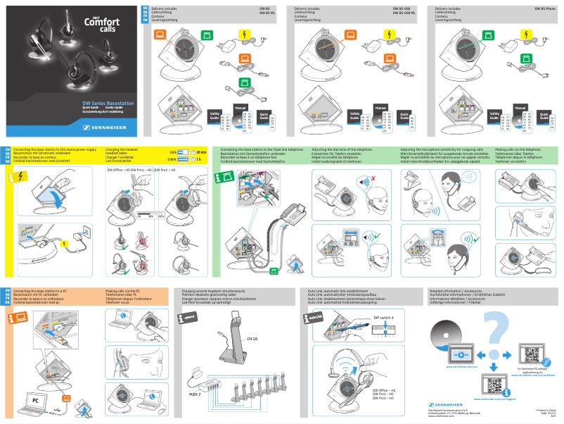 Image de la première page du manuel de l'appareil DW Pro 1