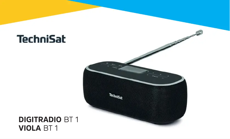 First page image of the manual for DigitRadio BT 1