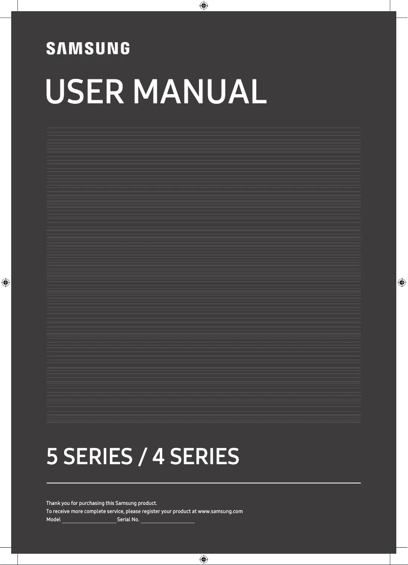 First page image of the manual for 32T5300