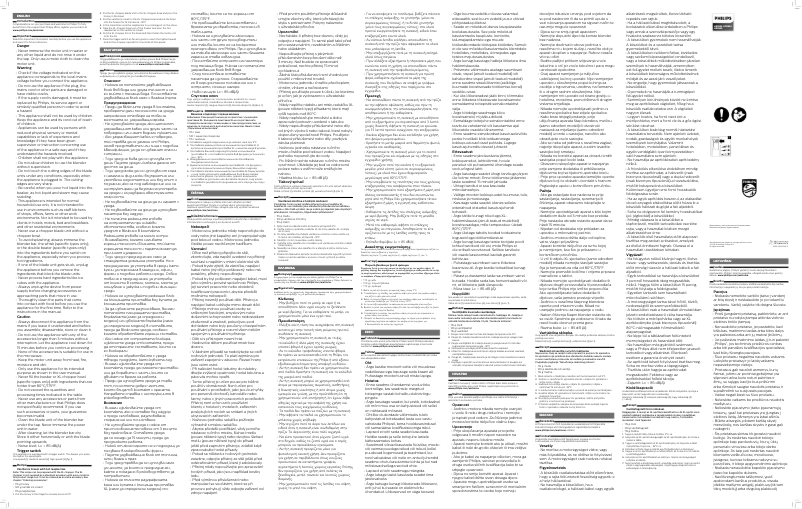 First page image of the manual for Viva Collection HR2645