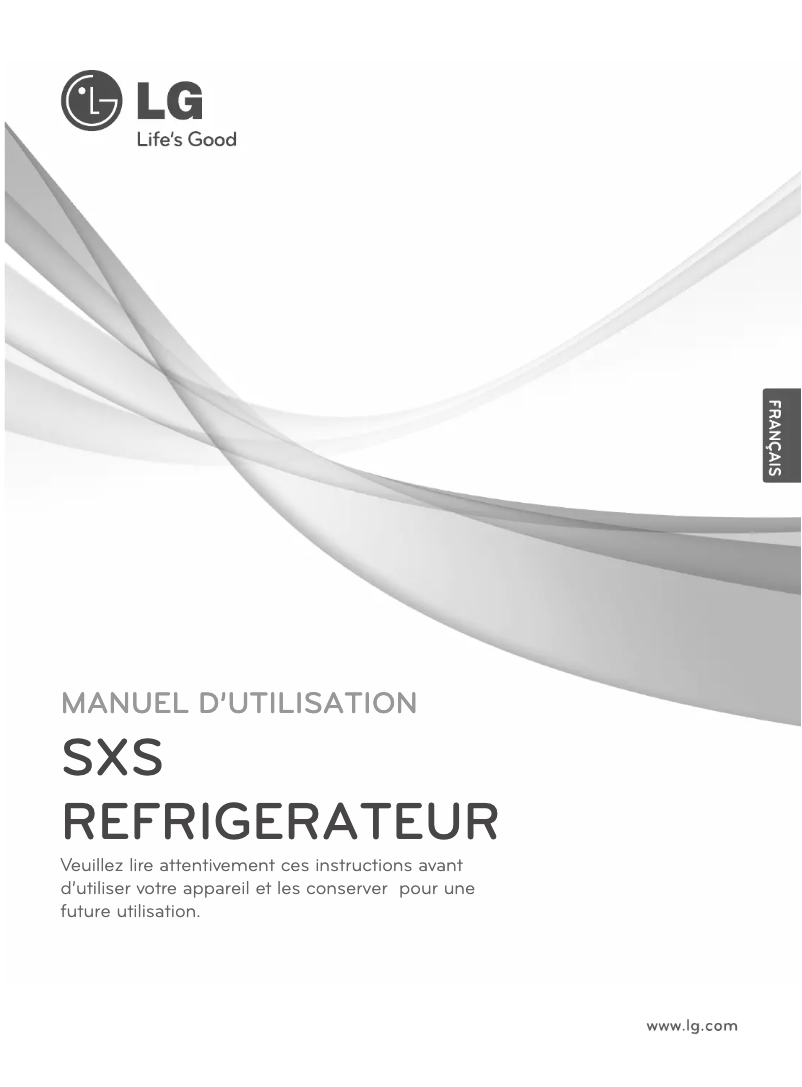 First page image of the manual for GS9166AEJZ