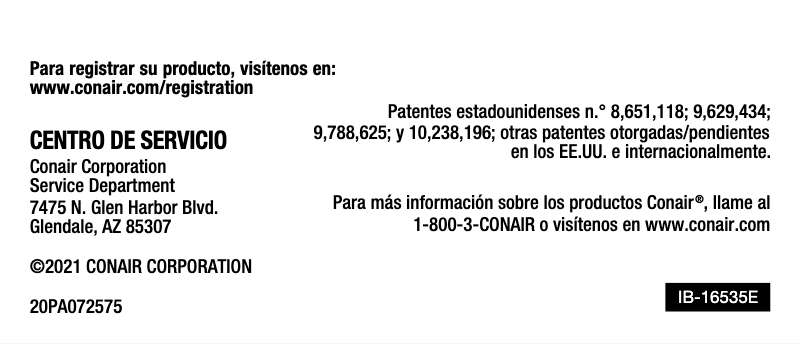 Page 1 of the manual User Manual Conair Unbound CR510
