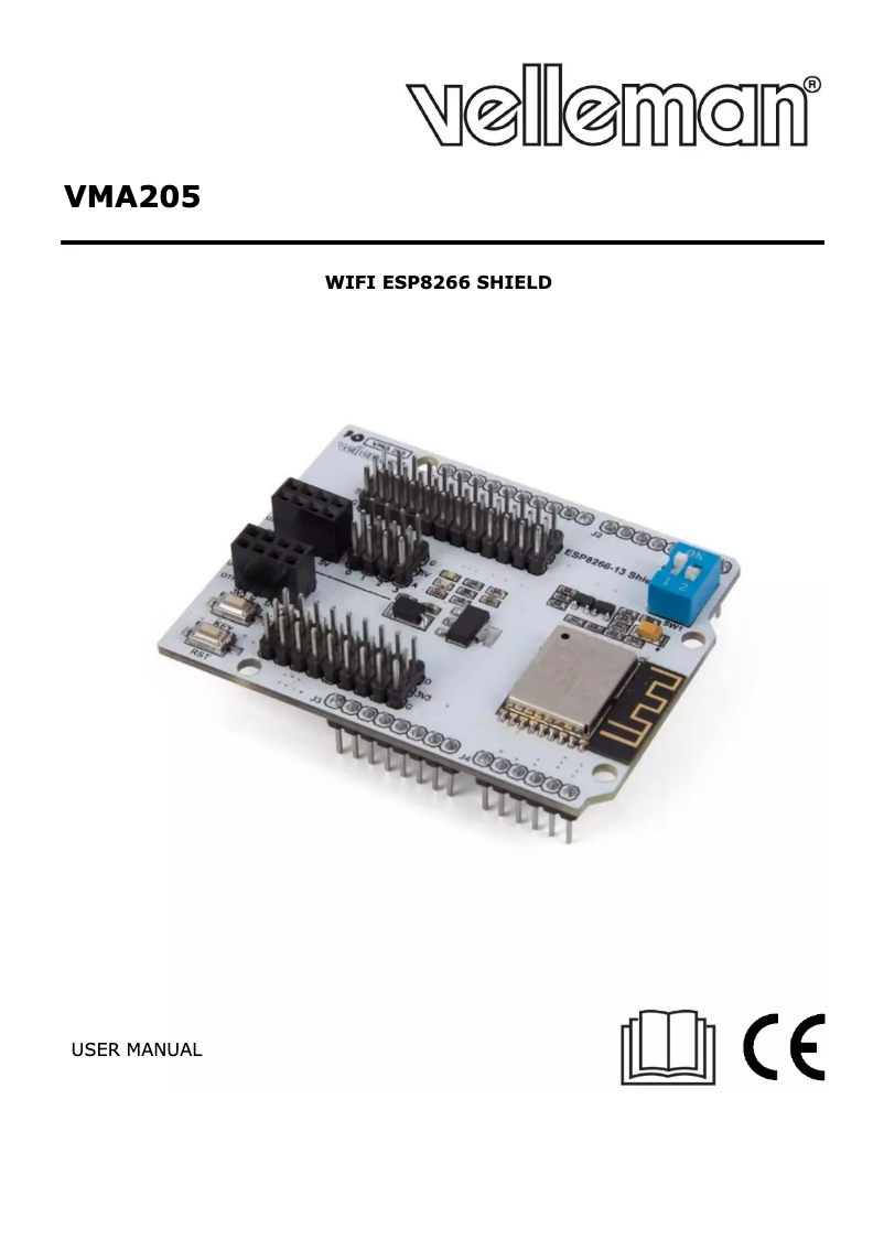 Image de la première page du manuel de l'appareil VMA205