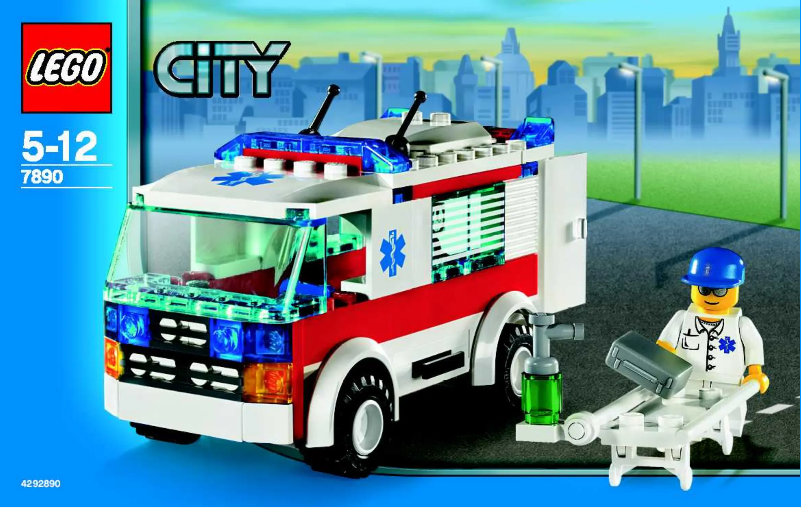 Page 1 of the manual User Manual Lego City Airport Co-Pack AT