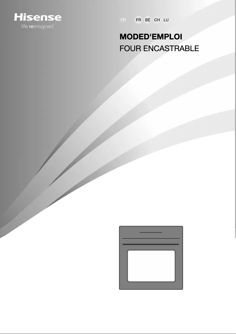 Page 1 of the manual User Manual Hisense BAS614P8B