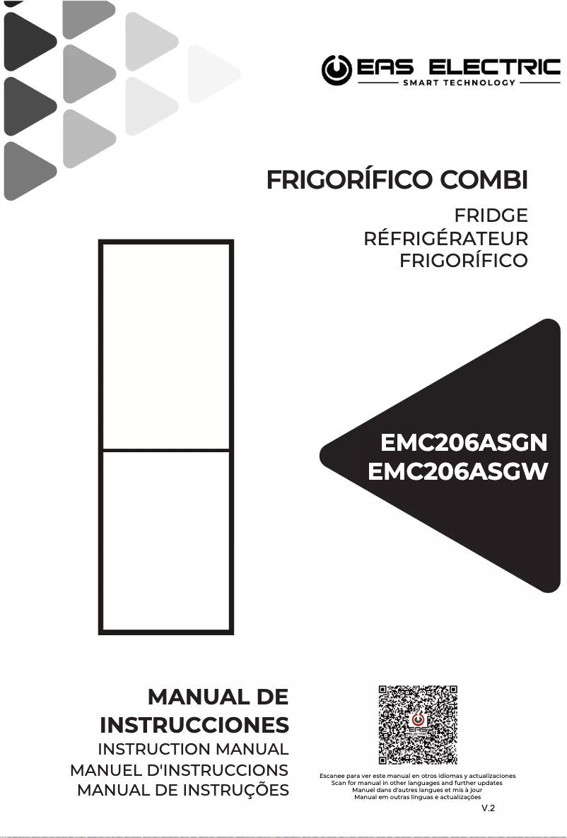First page image of the manual for EMC206ASGN