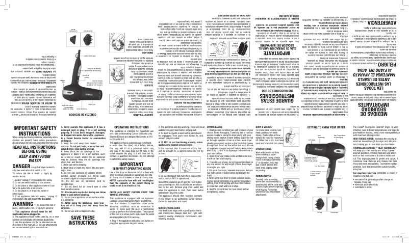 First page image of the manual for 225NP