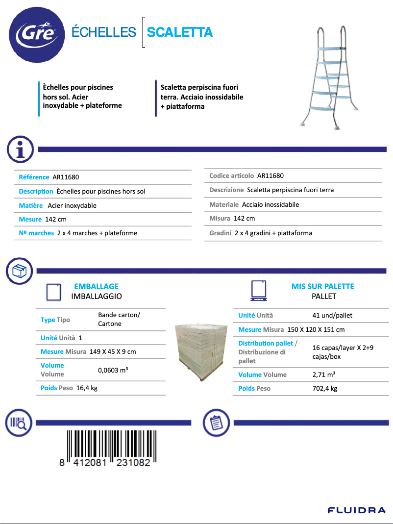 First page image of the manual for AR11680