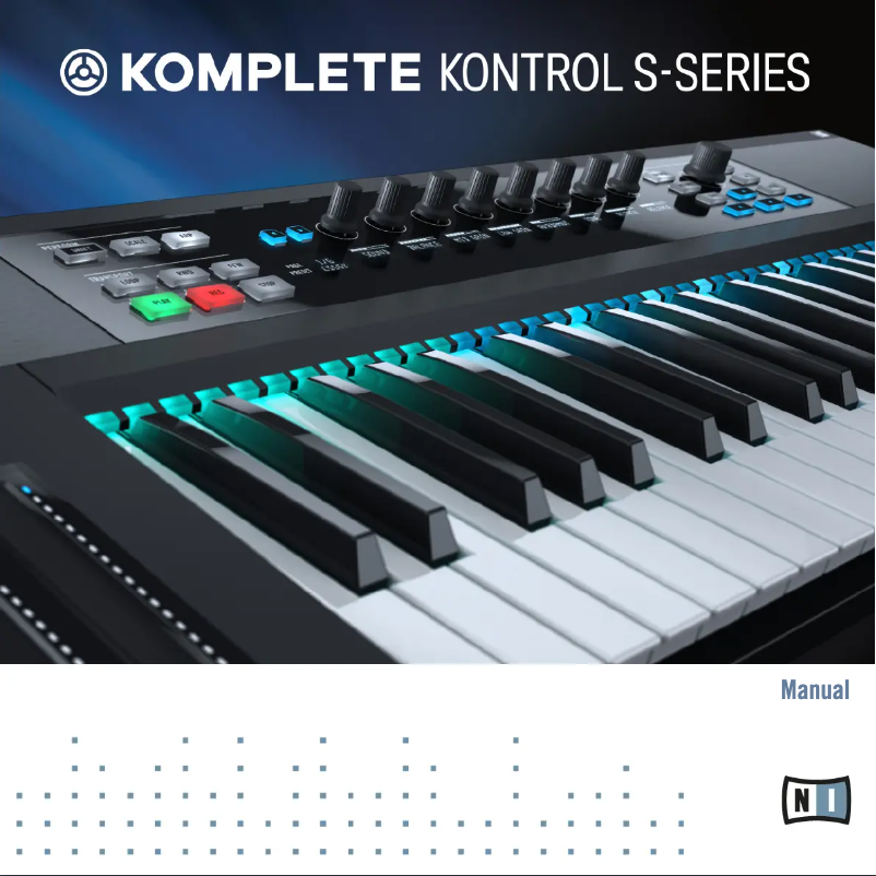 First page image of the manual for Komplete Kontrol S25
