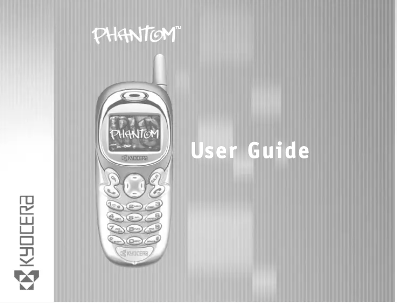 First page image of the manual for Phantom