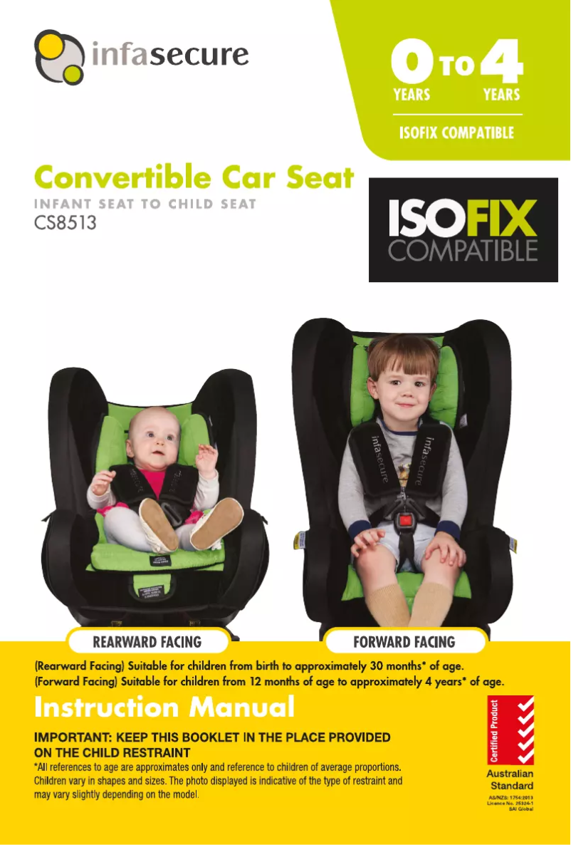 First page image of the manual for Grandeur Element