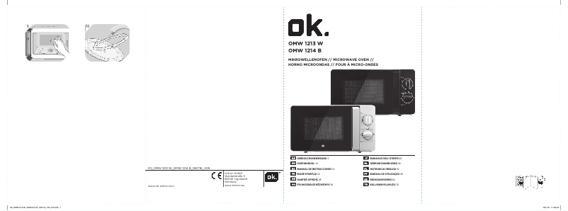 Image de la première page du manuel de l'appareil OMW 1213 W