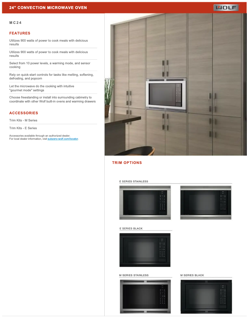 First page image of the manual for MC24